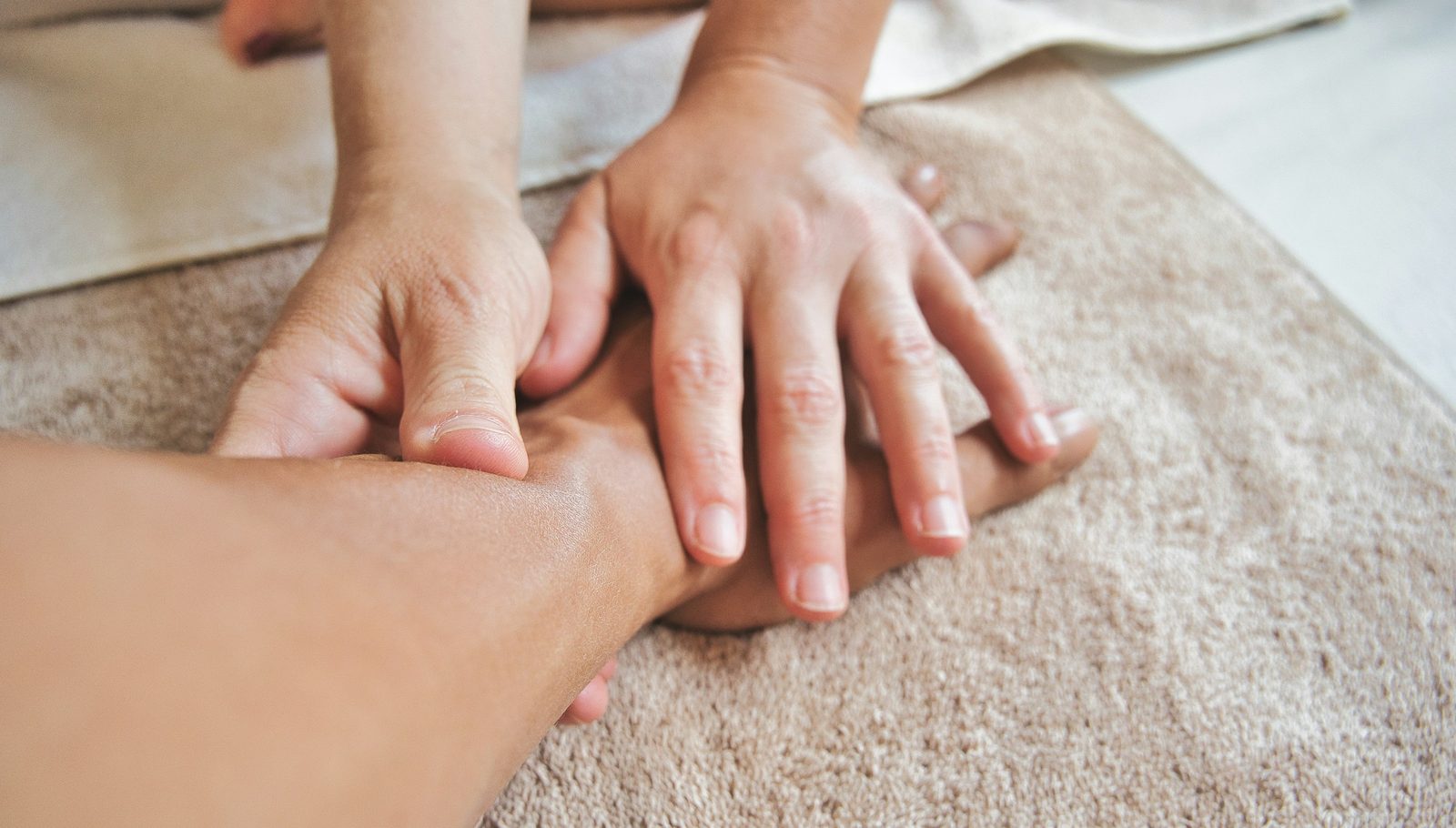 Massage drainant des jambes