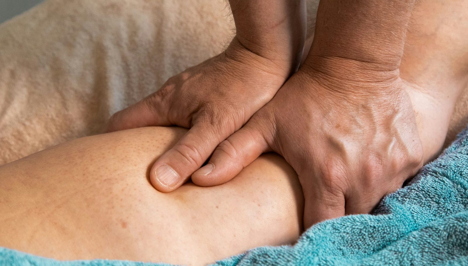 Massage drainant des jambes